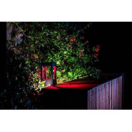 Immax NEO 07902L - Lampă LED RGB+CCT reglabilă pentru exterior NEO LITE CUBE LED/10W/230V 2700-6500K IP67 Wi-Fi Tuya negru