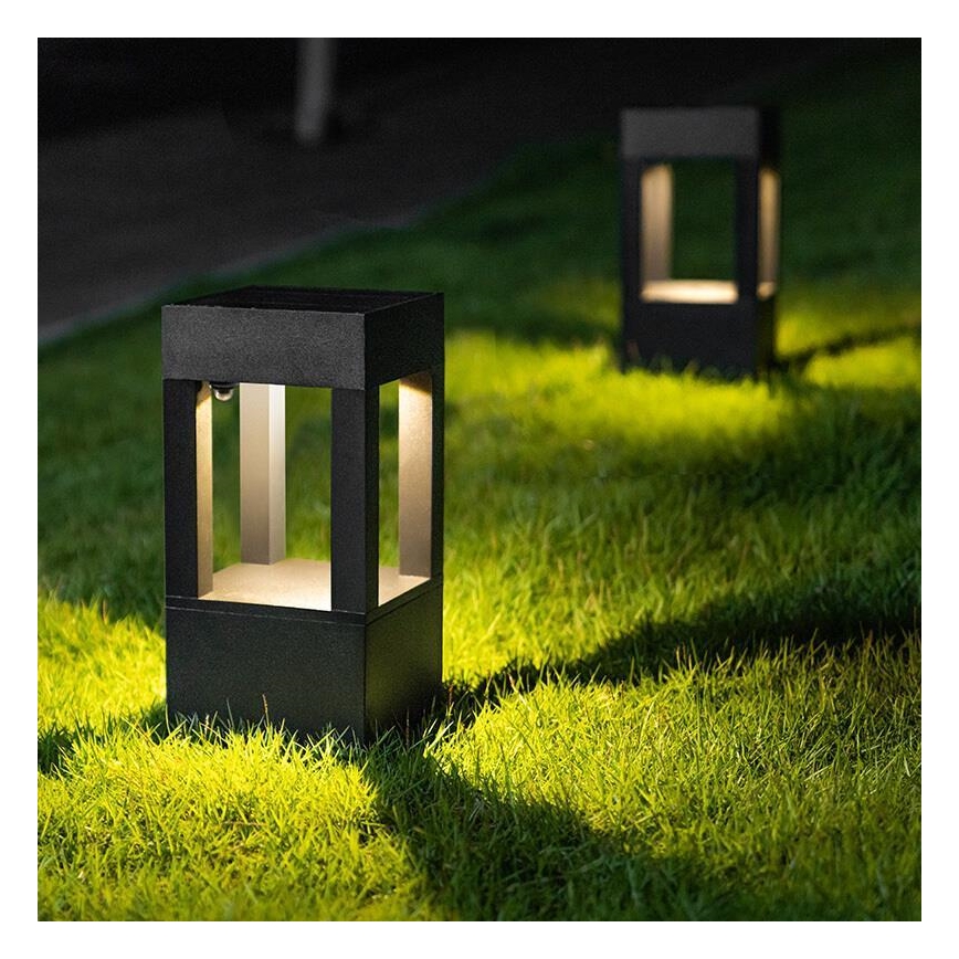 Immax NEO 07902L - Lampă LED RGB+CCT reglabilă pentru exterior NEO LITE CUBE LED/10W/230V 2700-6500K IP67 Wi-Fi Tuya negru