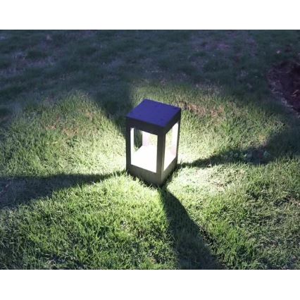 Immax NEO 07902L - Lampă LED RGB+CCT reglabilă pentru exterior NEO LITE CUBE LED/10W/230V 2700-6500K IP67 Wi-Fi Tuya negru