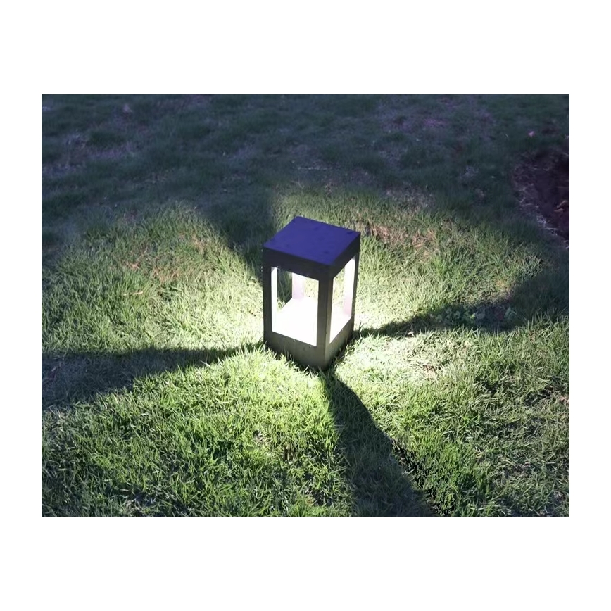 Immax NEO 07902L - Lampă LED RGB+CCT reglabilă pentru exterior NEO LITE CUBE LED/10W/230V 2700-6500K IP67 Wi-Fi Tuya negru