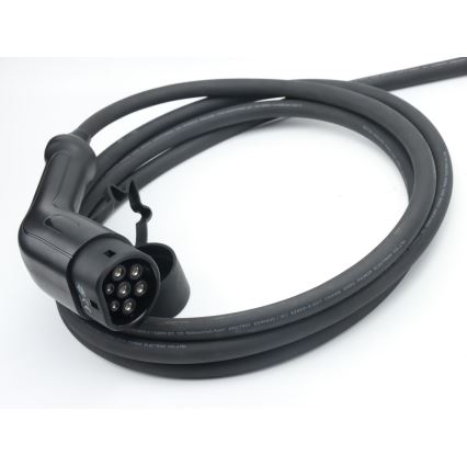 Immax - Stație de încărcare portabilă pentru vehicule electrice EV AC Tip 2 16A/380V 11kW + priză 230V, 3,7kW 5m + husă