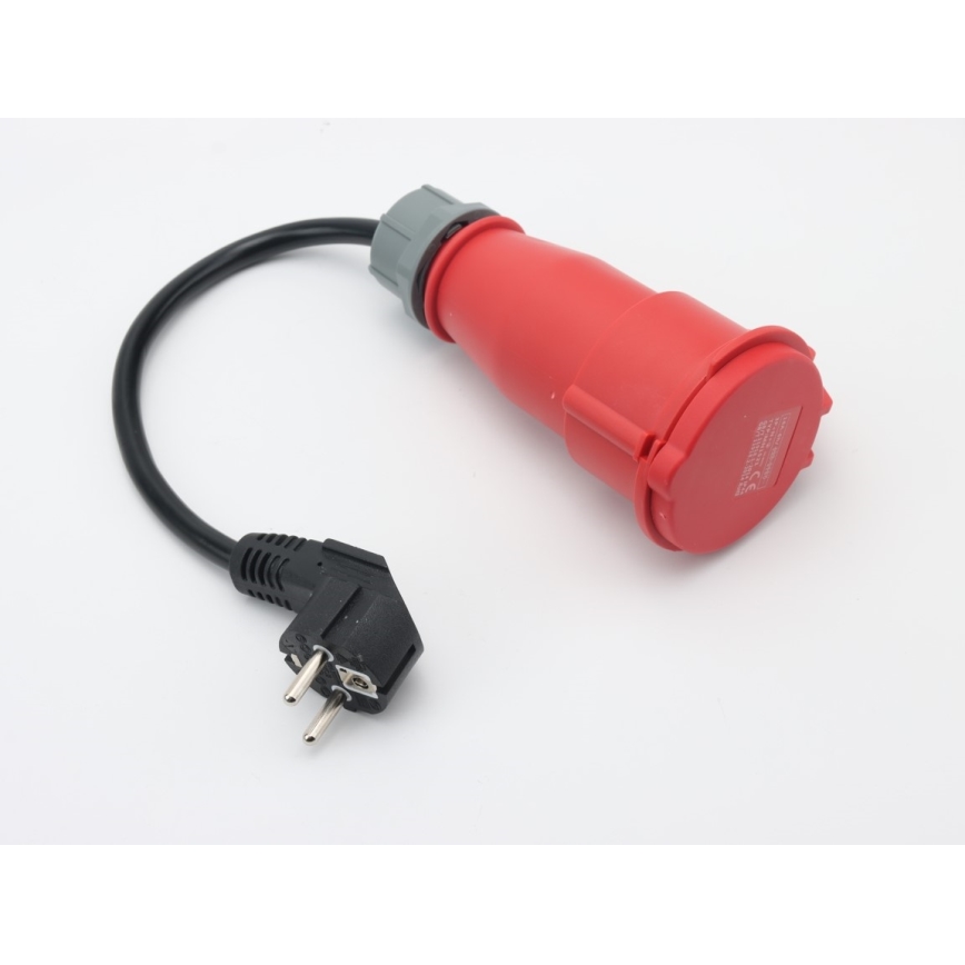 Immax - Stație de încărcare portabilă pentru vehicule electrice, conector Type 2 (AC), 16 A/380 V, 11 kW, cu ștecăr 230 V și cablu 5 m, Wi‑Fi Tuya