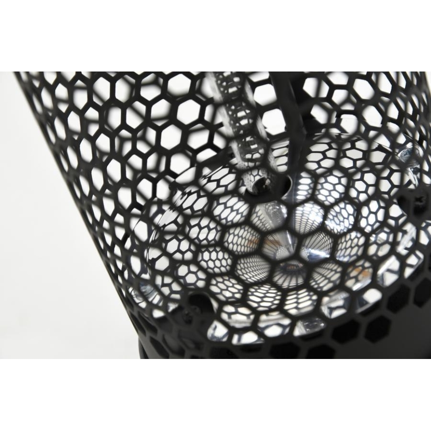 Încălzitor cu infraroșu de podea 1000W/230V IP44 negru