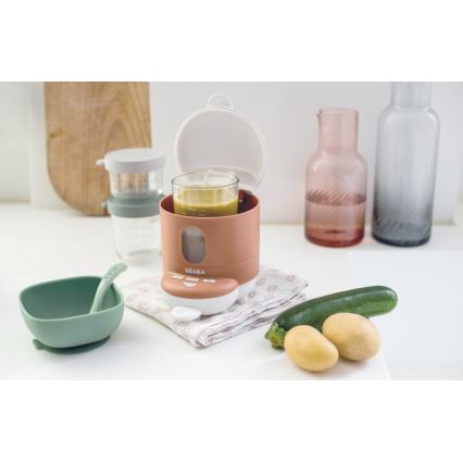 Încălzitor de biberoane Beaba BIB'EXPRESSO 2 în 1 portocaliu