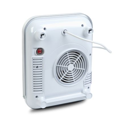 Încălzitor de perete cu suport pentru prosoape 2000 W/230 V, IP22, alb, cu telecomandă