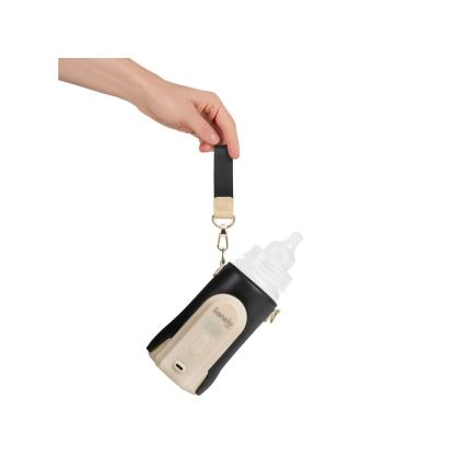 Încălzitor reîncărcabil de biberoane Lionelo THERMUP GO EVO 18W/5V negru/bej