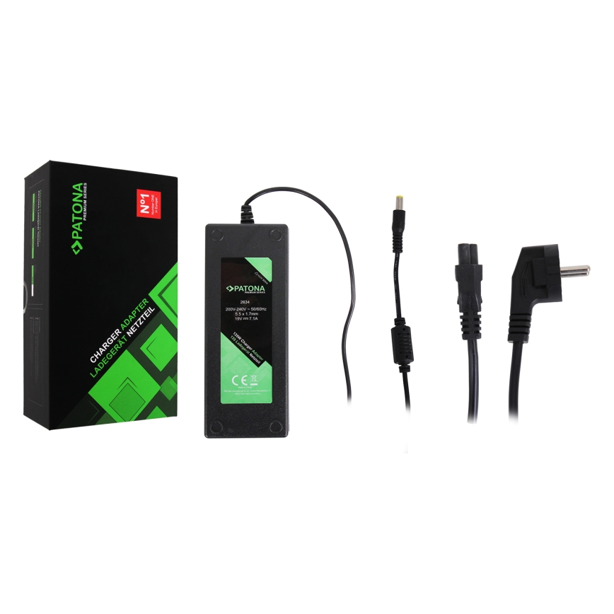 Încărcător Acer PREMIUM 19V/7,1A 135W conector 5,5x1,7mm PATONA