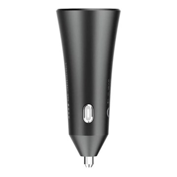 Încărcător auto QUICK 2xUSB 37W/12-24V negru Xiaomi
