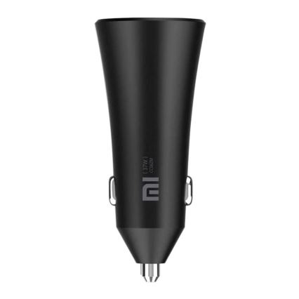 Încărcător auto QUICK 2xUSB 37W/12-24V negru Xiaomi