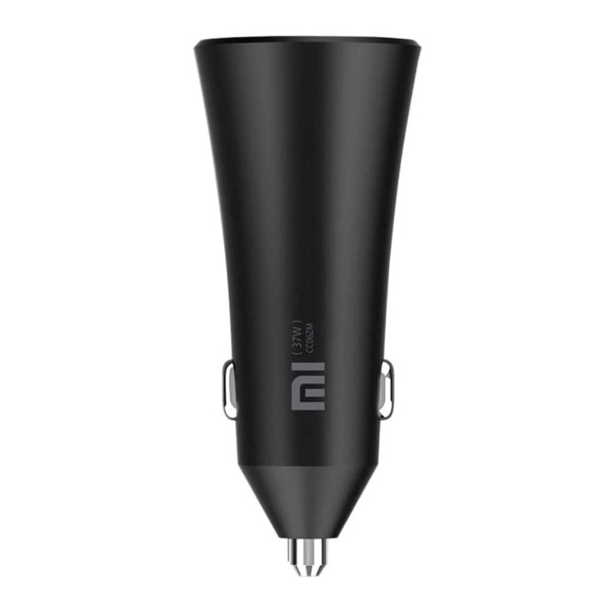 Încărcător auto QUICK 2xUSB 37W/12-24V negru Xiaomi