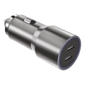 Încărcător auto Winner Group 2xUSB-C Power Delivery 60W silver
