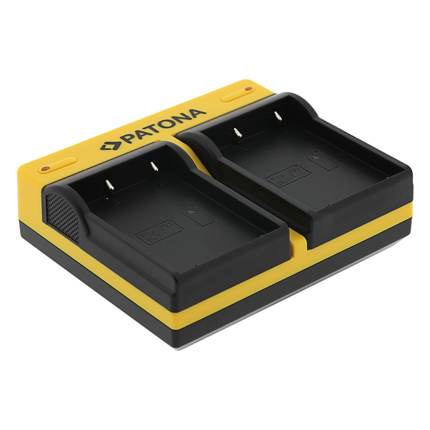 Încărcător Foto Dual Quick Olympus BLX-1 USB OM-1 PATONA