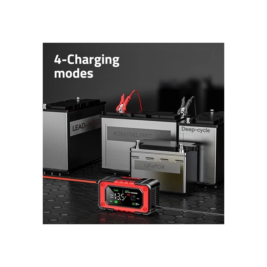 Încărcător pentru acumulatori 90W/230V