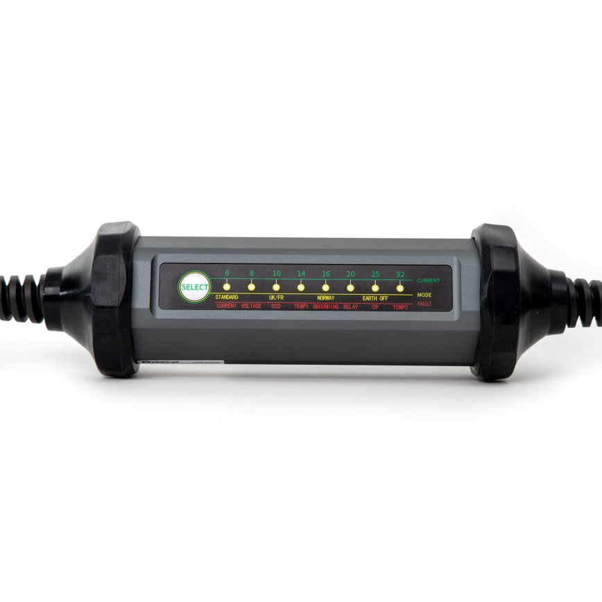 Încărcător portabil pentru vehicule electrice cu 4 adaptoare Type 2 32A/480V 22kW 5m IP67