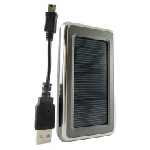 Încărcător solar BC-25 2xAA/USB 5V