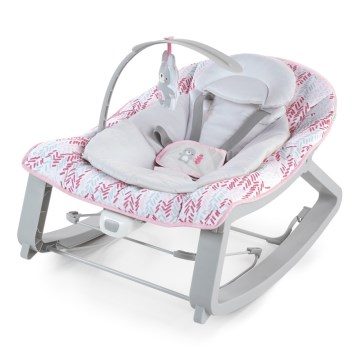 Ingenuity - Balansoar 3-în-1 cu vibrații pentru bebeluși KEEP COZY Lily 1xC