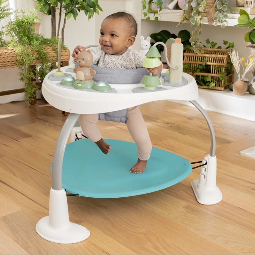 Ingenuity - Centru de activități pentru copii 2-în-1 SPRING&SPROUT 2xAA