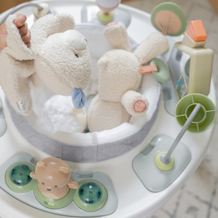 Ingenuity - Centru de activități pentru copii 2-în-1 SPRING&SPROUT 2xAA