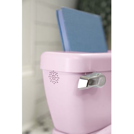 Ingenuity - Oliță pentru copii MY SIZE cu sunet, roz, 2xAAA