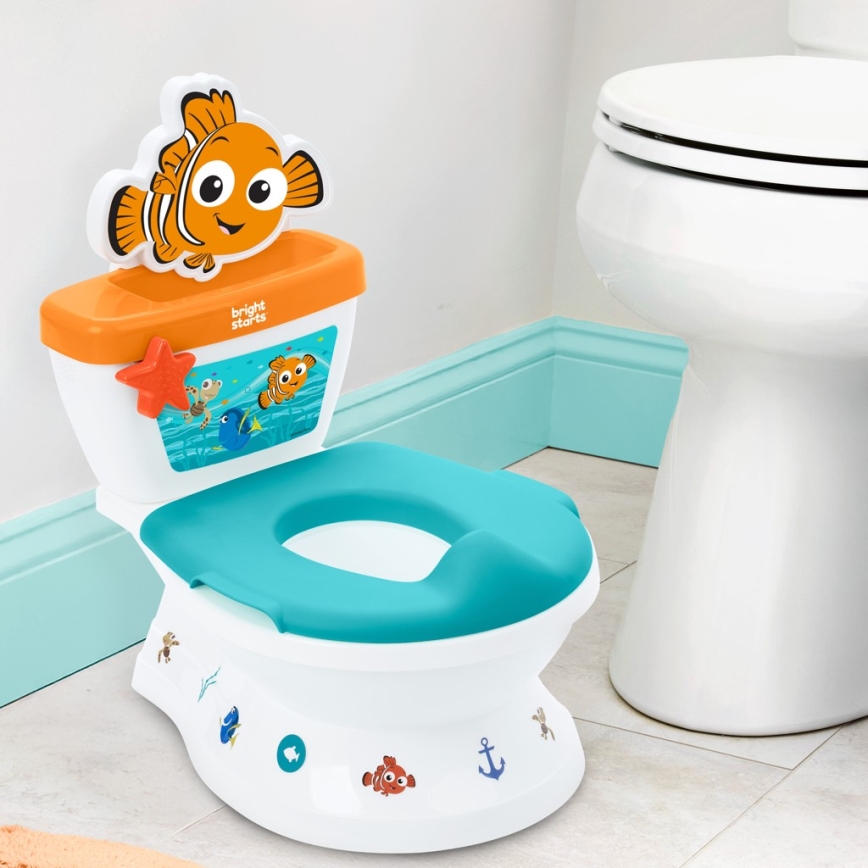 Ingenuity - Oliță pentru copii MY SIZE Finding Nemo cu sunet, 2 x AAA