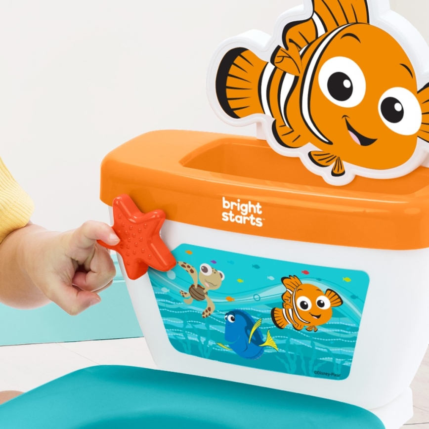 Ingenuity - Oliță pentru copii MY SIZE Finding Nemo cu sunet, 2 x AAA