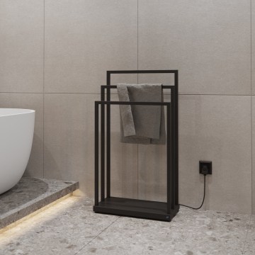 Instal Projekt - Uscător electric MOBE 105 W 90 x 50 cm negru