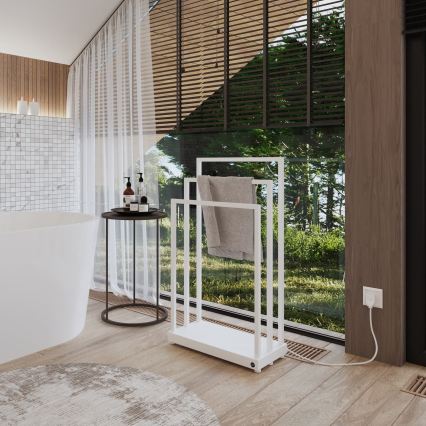 Instal Projekt - Uscător electric MOBE 105W 90x50 cm alb