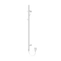 Instal Projekt - Uscător electric pentru prosoape TUBIES 32W 85x9 cm alb
