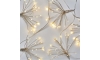 Instalație LED de Crăciun 150xLED/5,35m alb cald
