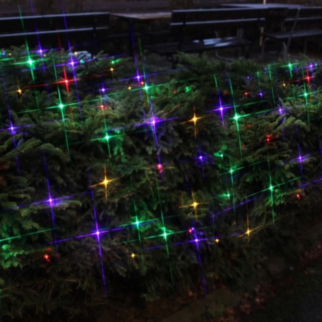 Instalație LED de Crăciun de exterior 180xLED 3m IP44 multicolor Eglo
