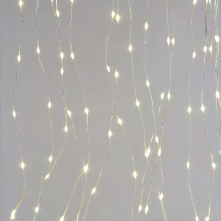 Instalație LED de Crăciun de exterior 180xLED/8 funcții 6,7 m IP44 alb cald