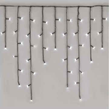 Instalație LED de Crăciun de exterior 200xLED/8 moduri 8,6m IP44 alb rece
