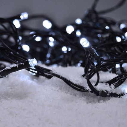 Instalație LED de Crăciun de exterior 500xLED/8 functions 55m IP44 alb rece Brilagi
