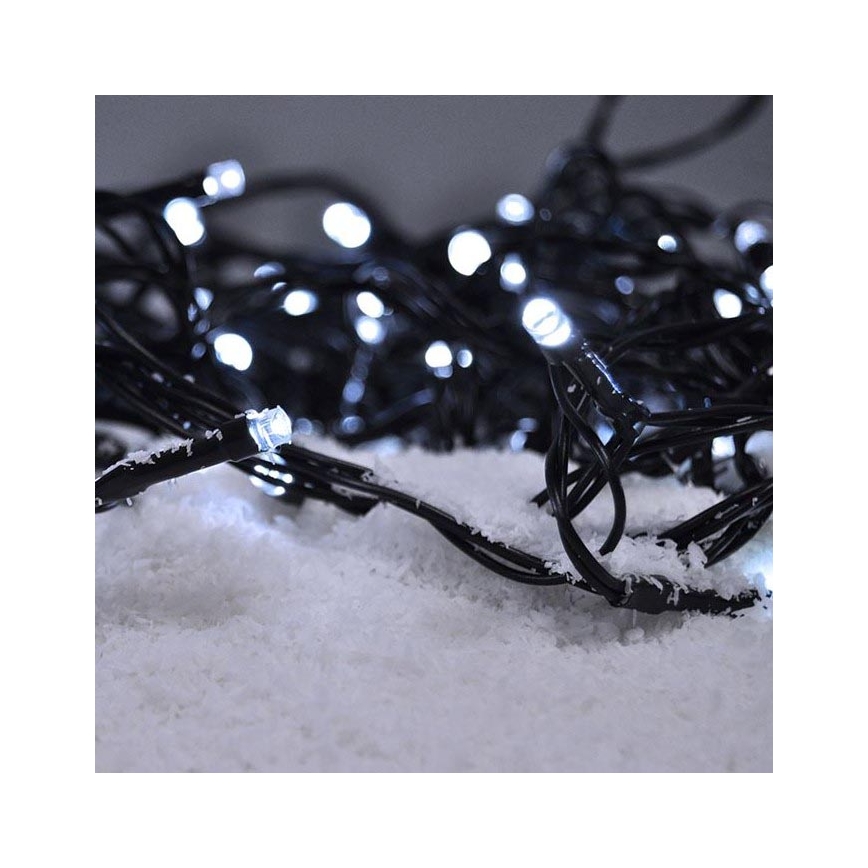 Instalație LED de Crăciun de exterior 500xLED/8 functions 55m IP44 alb rece Brilagi