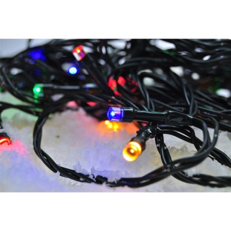 Instalație LED de Crăciun de exterior 50xLED/8 funcții 8m IP44 multicolor