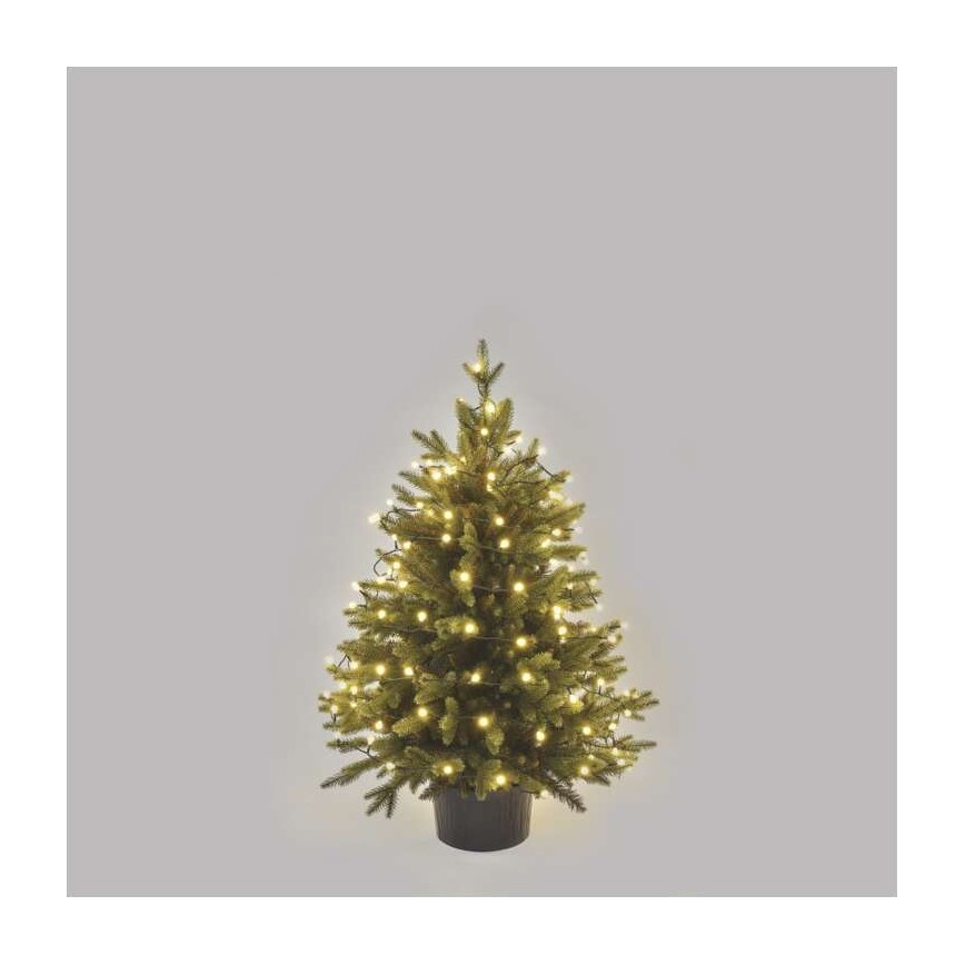 Instalație LED de Crăciun de exterior 80xLED/13m IP44 alb cald