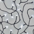 Instalație LED de Crăciun de exterior 80xLED/3xAA 6,1m IP44 alb rece