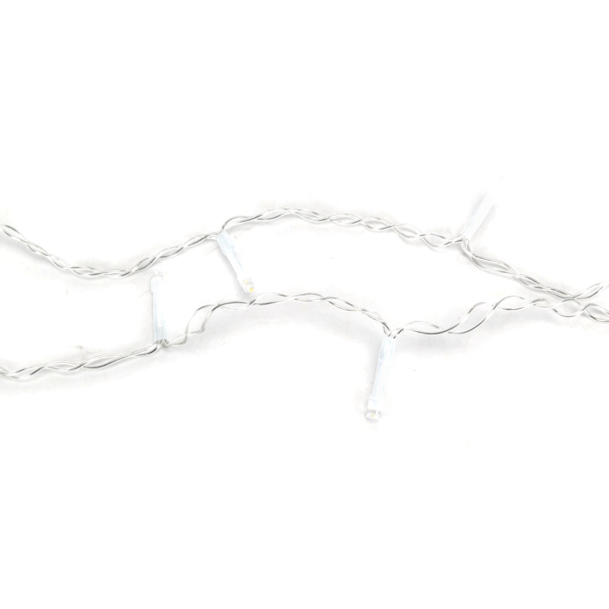 Instalație LED de Crăciun de exterior Aigostar 200xLED/8 funcții 6x1,5m IP44 alb rece