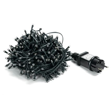 Instalație LED de Crăciun de exterior Aigostar 300xLED/8 funcții 18m IP44 alb cald