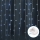 Instalație LED de Crăciun de exterior Aigostar 300xLED/8 funcții 3xAA 6x2m IP44 alb rece
