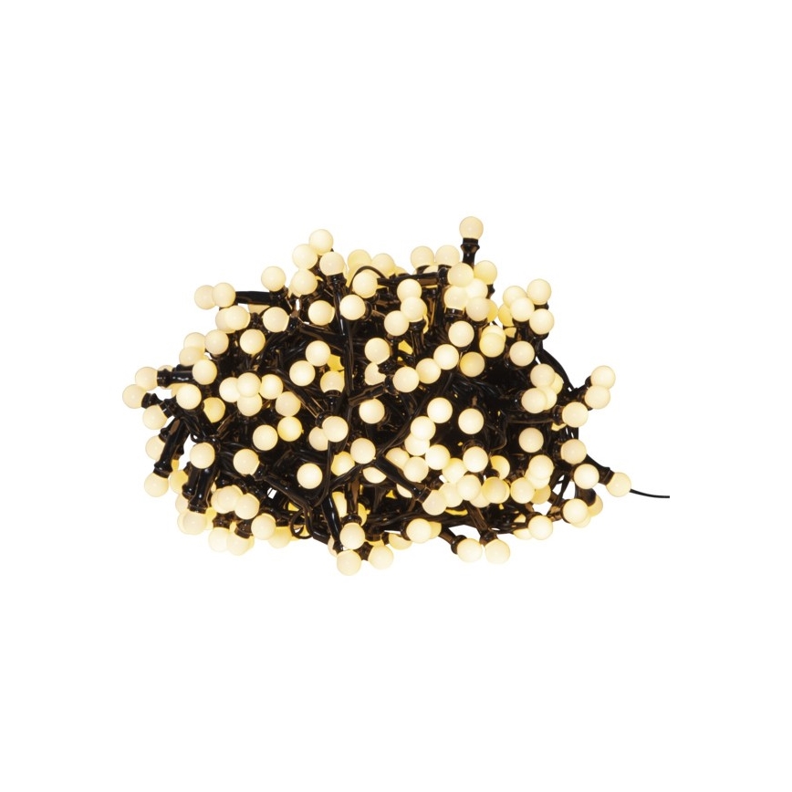 Instalație LED de Crăciun de exterior 300xLED/8 funcții 11m IP44 alb cald Eglo