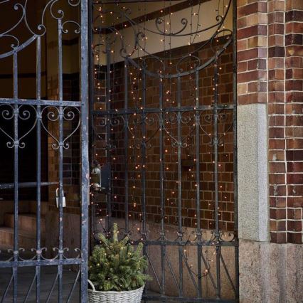 Instalație LED de Crăciun de exterior Eglo 180xLED 17,6m IP44 alb cald