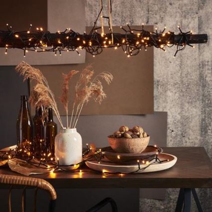 Instalație LED de Crăciun de exterior 360xLED 30,2m IP44 alb cald Eglo