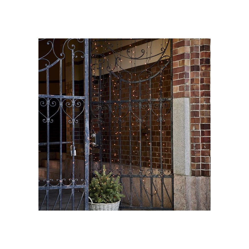 Instalație LED de Crăciun de exterior 360xLED 30,2m IP44 alb cald Eglo