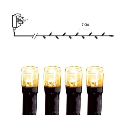 Instalație LED de Crăciun de exterior 360xLED 30,2m IP44 alb cald Eglo