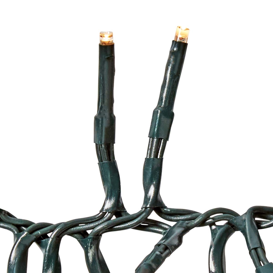 Instalație LED de Crăciun de exterior 768xLED/7 funcții 8,6m IP44 alb cald