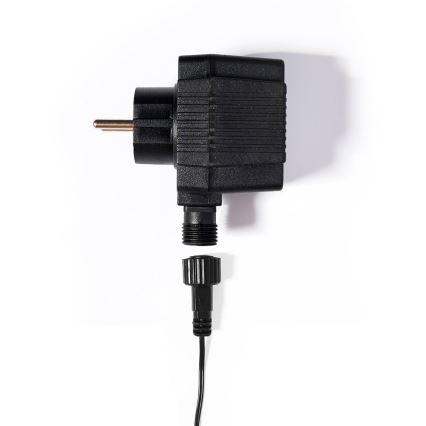 Instalație LED de Crăciun de exterior FELICIA FILAMENT 20xE10 19m transparent/alb cald IP44, produs în UE