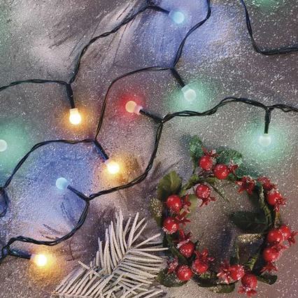 Instalație LED pentru exterior 80xLED/8 funcții 13m multicolor IP44