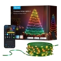 Instalație LED RGBICW de Crăciun de exterior Govee 2700-6500K 20m Wi-Fi Matter IP66