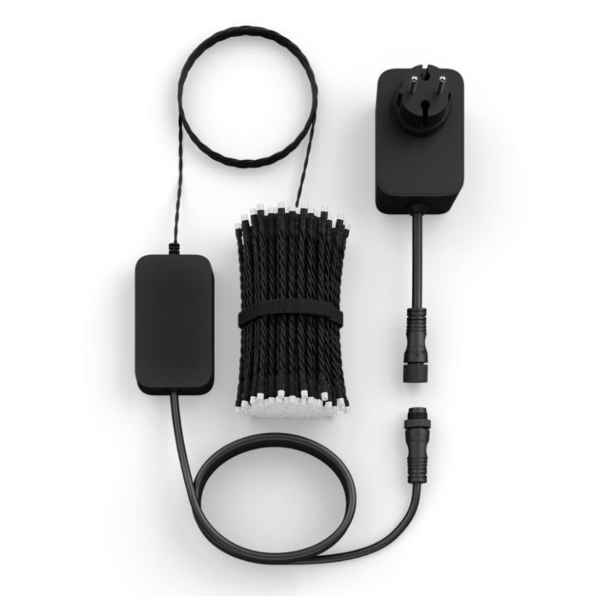 Instalație LED RGBW dimabilă de exterior de Crăciun Philips HUE WHITE AND COLOR AMBIANCE 250xLED 24,4 m 2000-6500K IP54